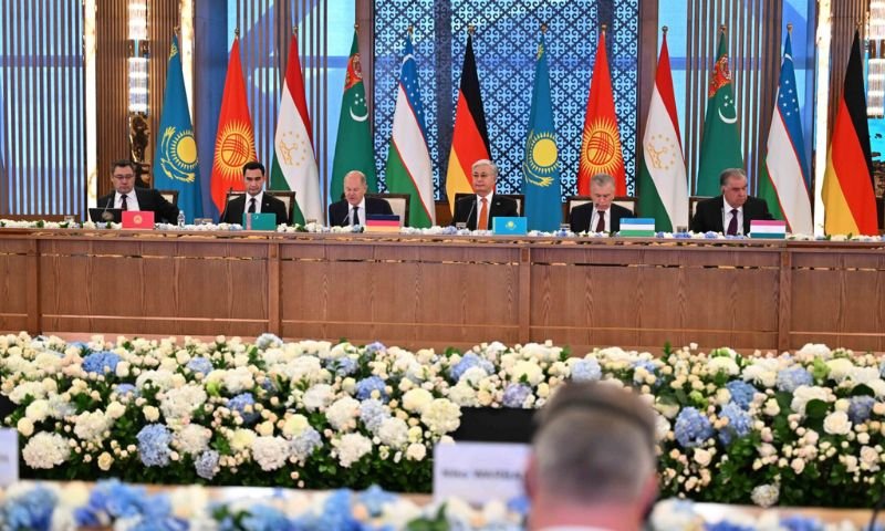 Kazakhstan, Germany, Central Asia, Summit, Olaf Scholz