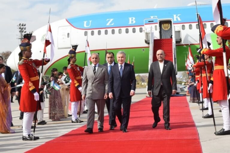 Uzbekistan, Shehbaz Sharif, Asif Ali Zardari, visit, Shavkat Mirziyoyev