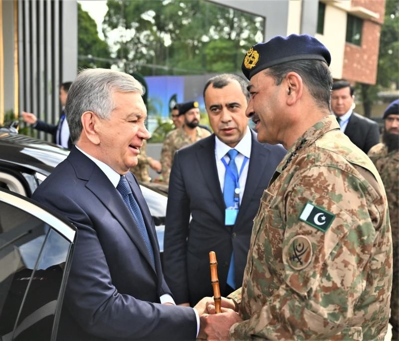 Shavkat Mirziyoyev, Asim Munir, Uzbekistan, Pakistan, visit