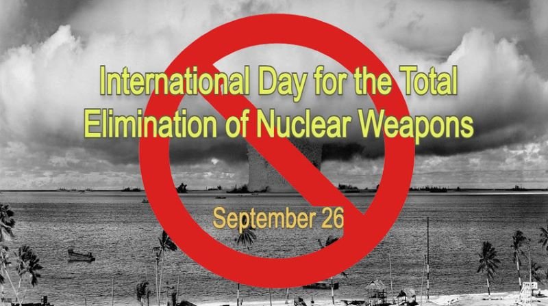International Day of Nuclear Disarmament Observed
