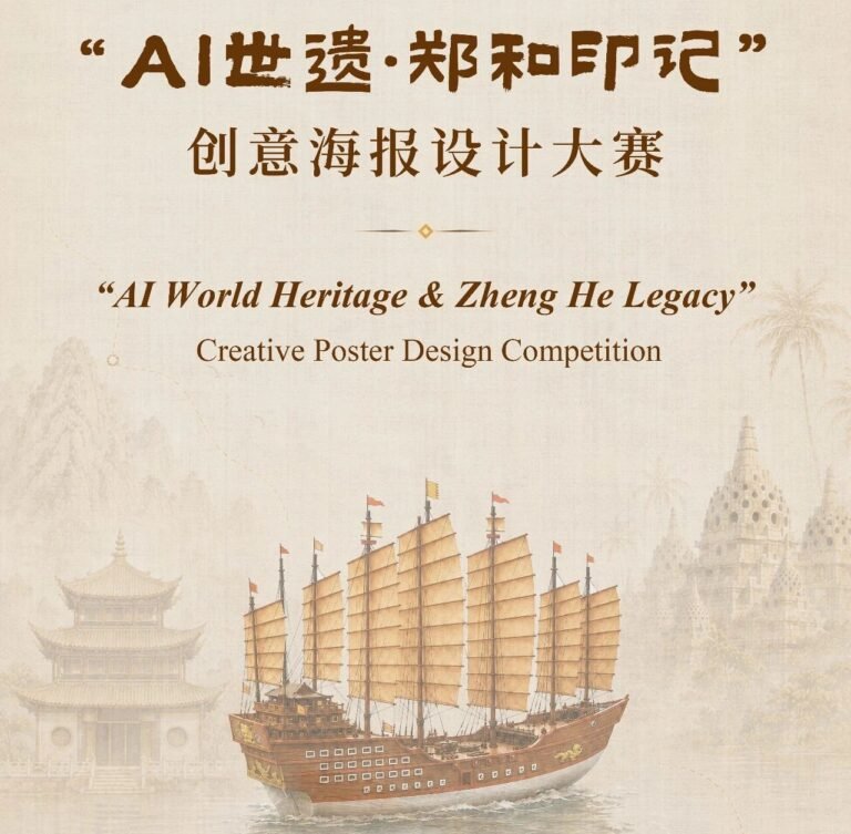 Win Big! 'AI World Heritage & Zheng He Legacy' Creative Poster Design Competition