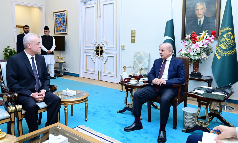 PM Reaffirms Pakistan's Support for Palestinian Self-Determination