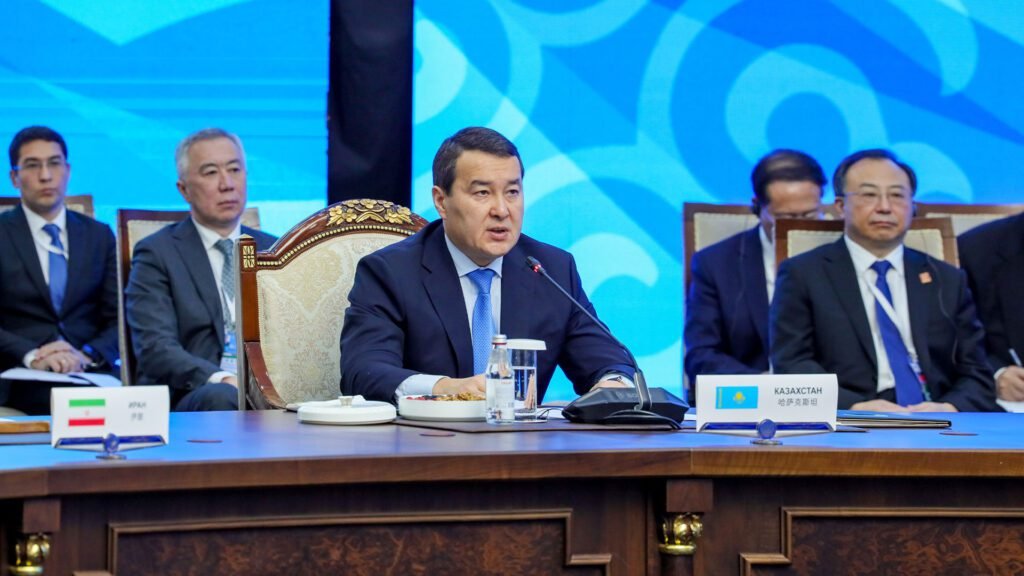 The Prime Minister of Kazakhstan, Alikhan Smailov addressed the 22nd extended meeting of Heads of Government Council of SCO