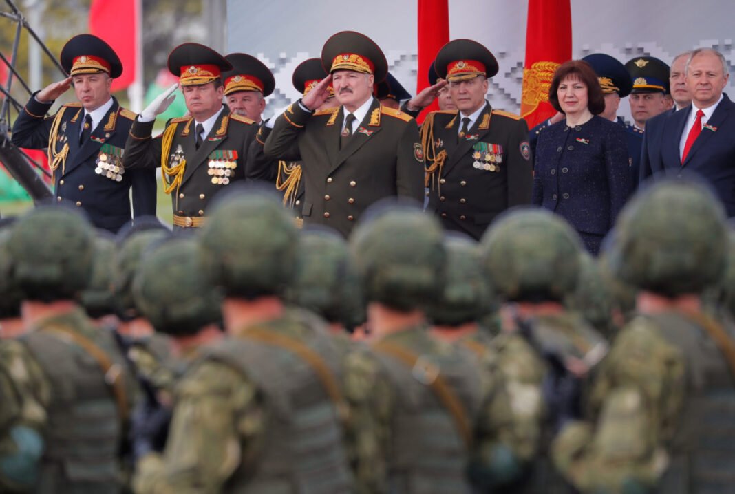 Victory Day was held in Victory Square in the hero city of Minsk, the capital of Belarus, under the leadership of President of Belarus Alexander Lukashenko.