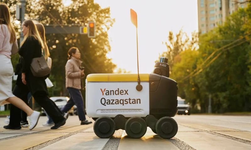 Almaty Starts Robot Deliveries , Almaty, robots, app, Estonia