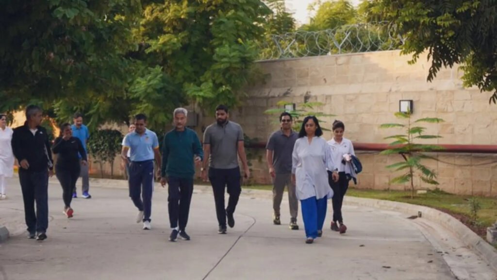India FM S.Jaishankar’s Morning Walk