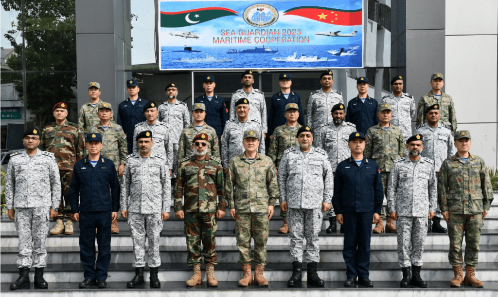 Pakistan China wraps up Sea Guardian 2023