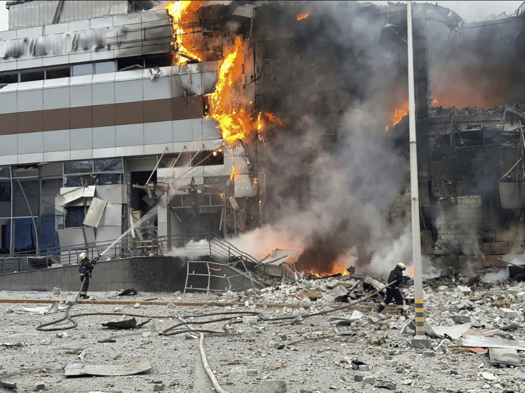 Russia launches 'massive attack' across Ukraine