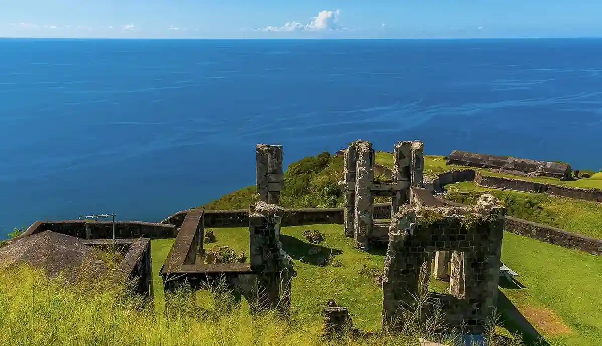 The Caribbean in Pictures 10 Brimstone Hill Fortress, Saint Kitts and Nevis