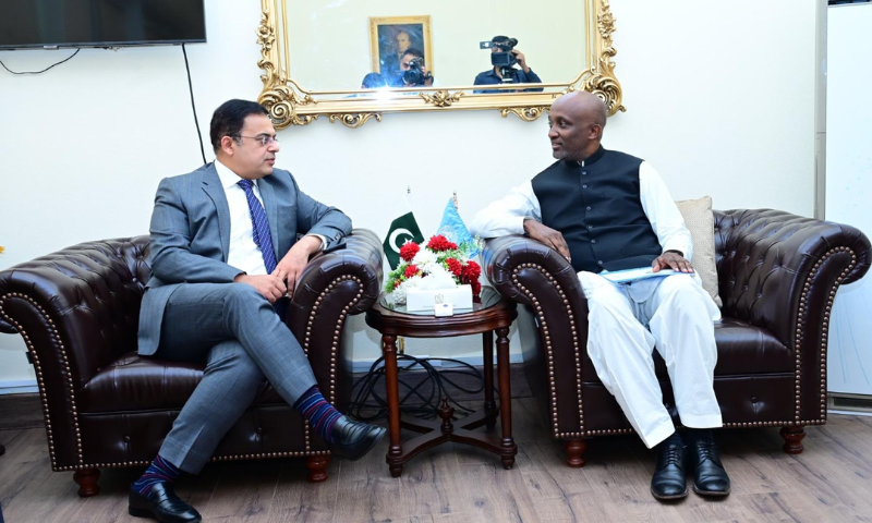 United Nations Resident Coordinator Meets Ahad Cheema