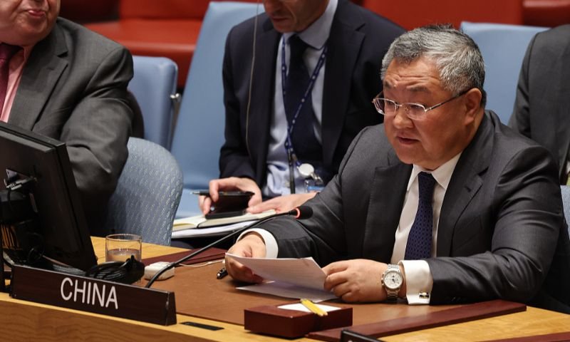 UN Charter, Fu Cong, China, United Nations, Security Council, unilateral sanctions,