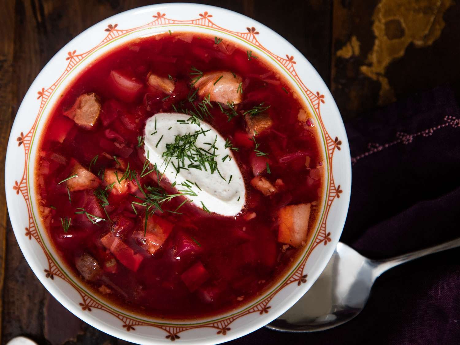 Borscht dish