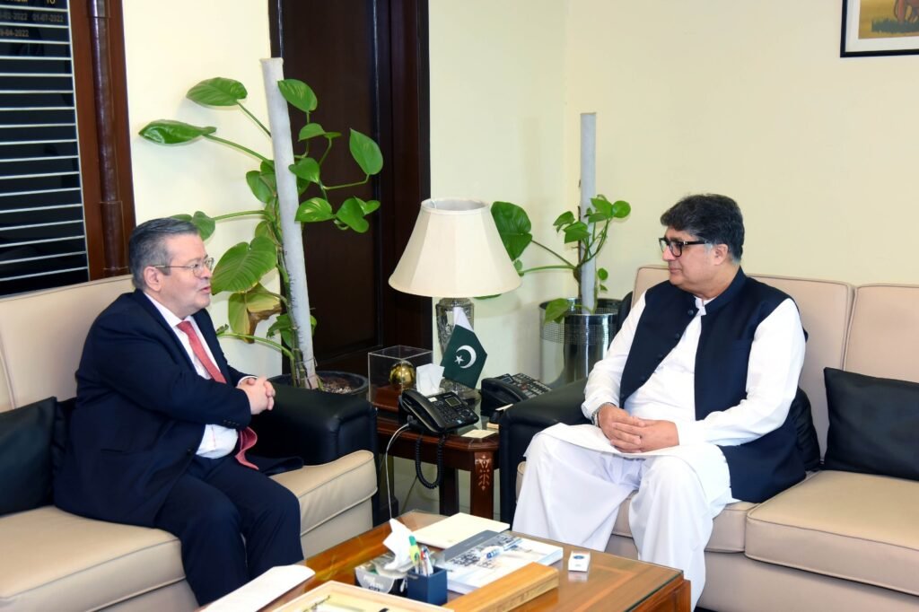 French Ambassador meets Pakistan's Minister for Privatization
