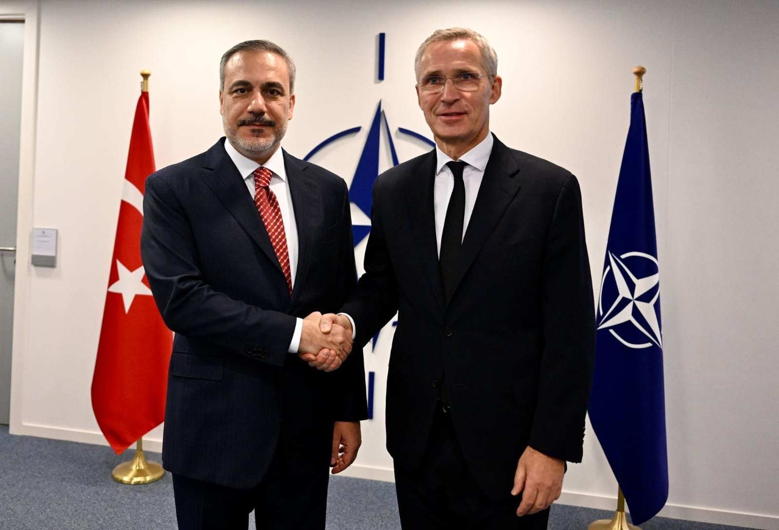 Hakan Fidan with NATO Secretary General