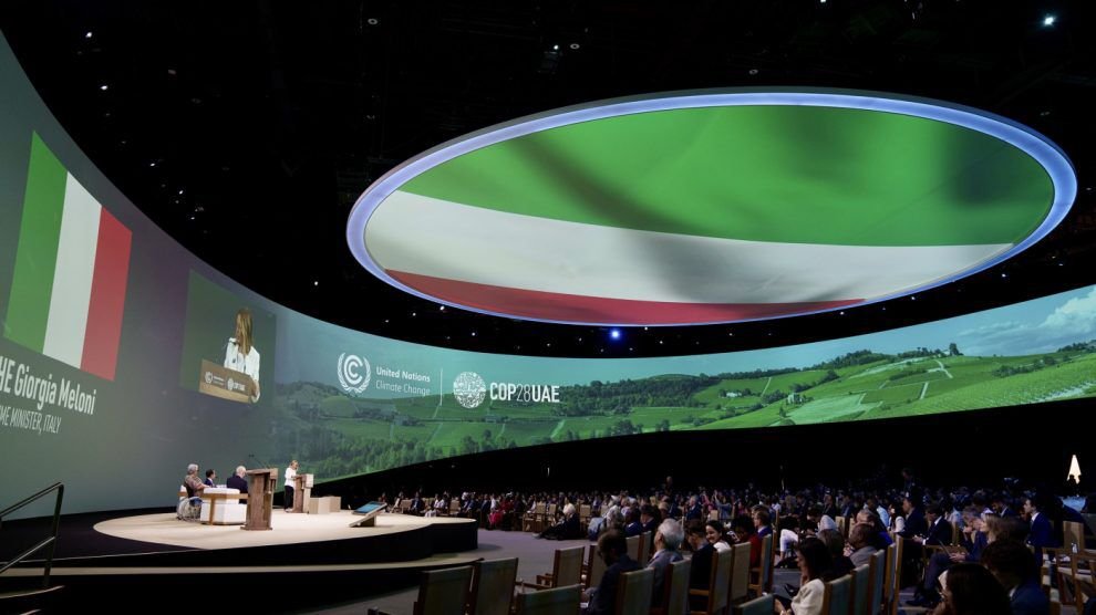 COP28: Italy pledges €100 million to loss and damage