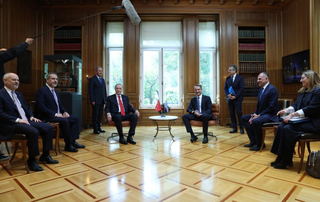 President Erdogan, Prime Minister Mitsotakis strengthen ties