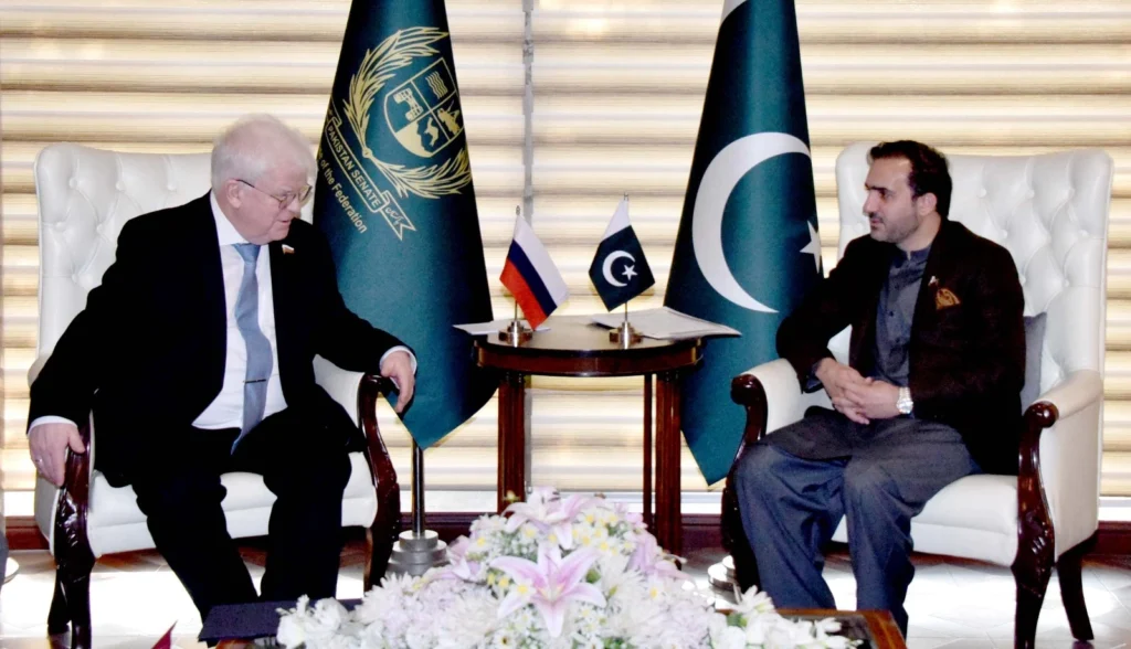 Senator Vladimir wishes for transparent Pakistan elections