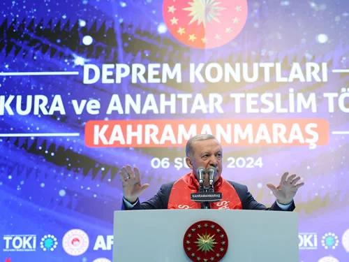 President Erdogan unveils post-quake reconstruction plans