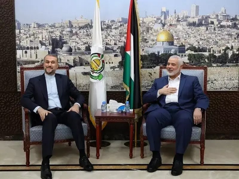 Iran's foreign minister and Hamas leader meet in Doha