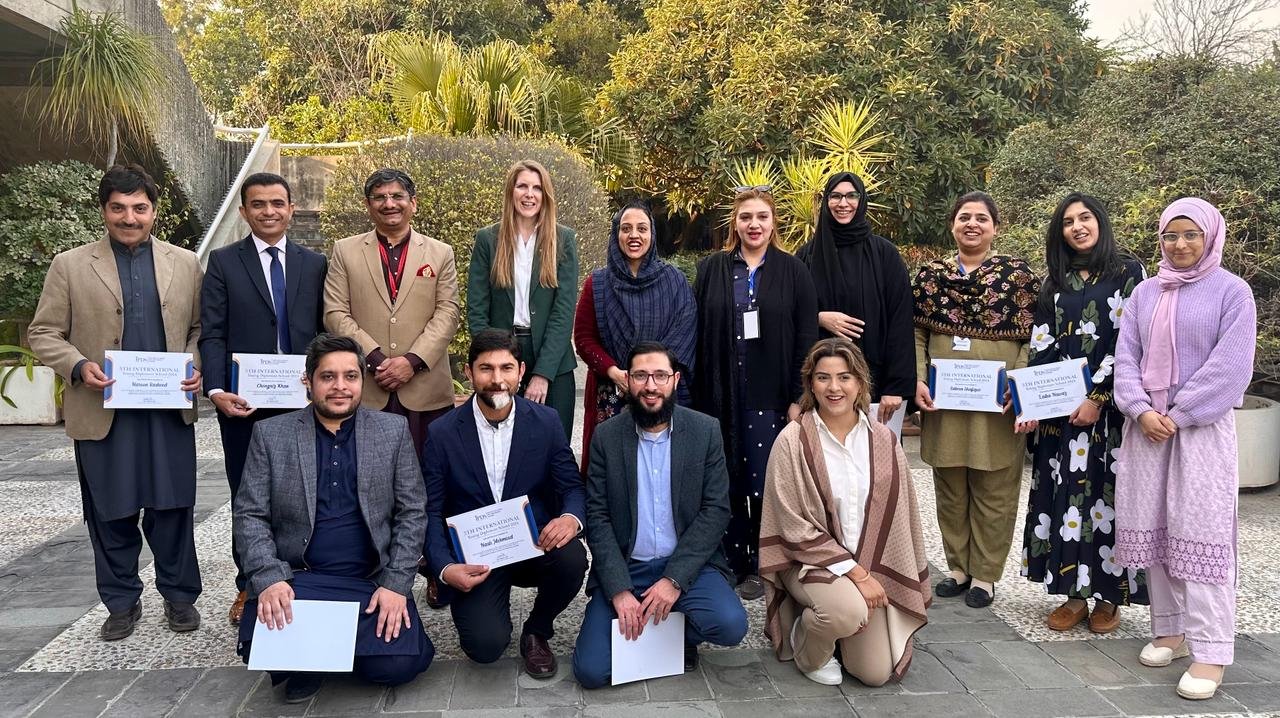 British High Commissioner distributed certificates to IYDS participants 1 A contingent of the 5th International Young Diplomats School (IYDS) visited the British High Commission in Pakistan, as part of the specialized training initiative.