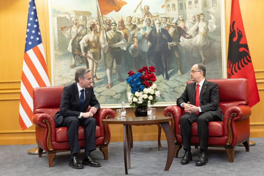 Diplomatic tour of Secretary Blinken to Albania