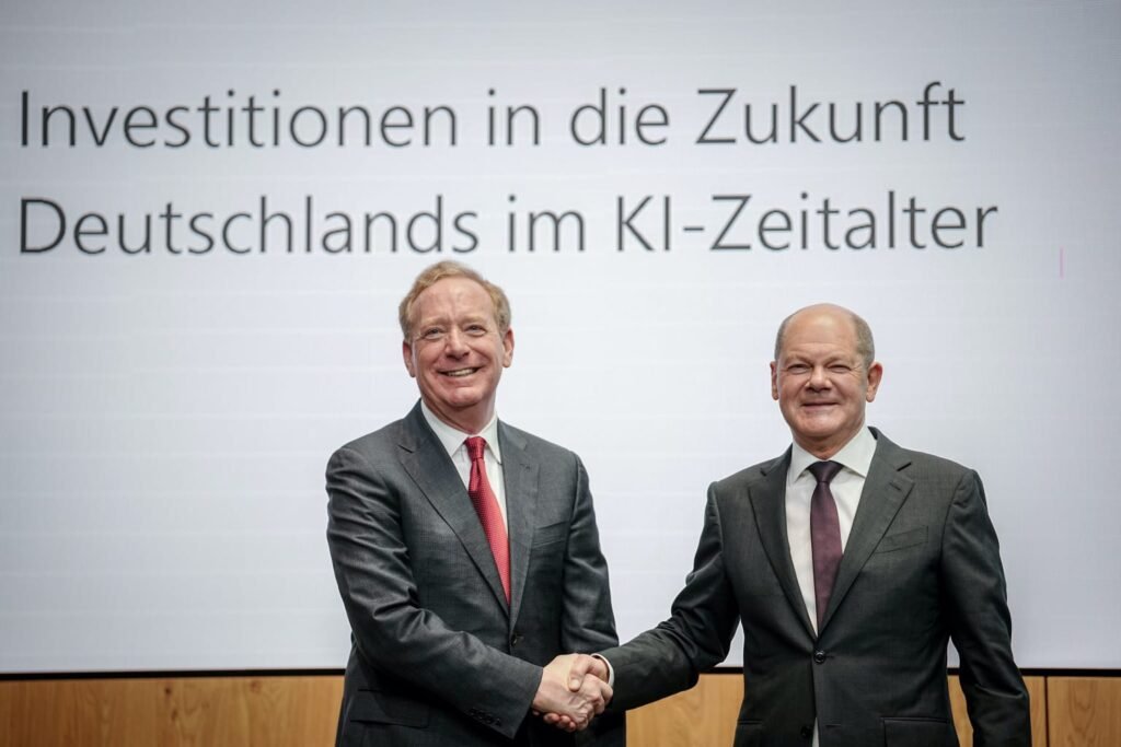 Microsoft announces €3.2bn investment in Germany's AI Infrastructure