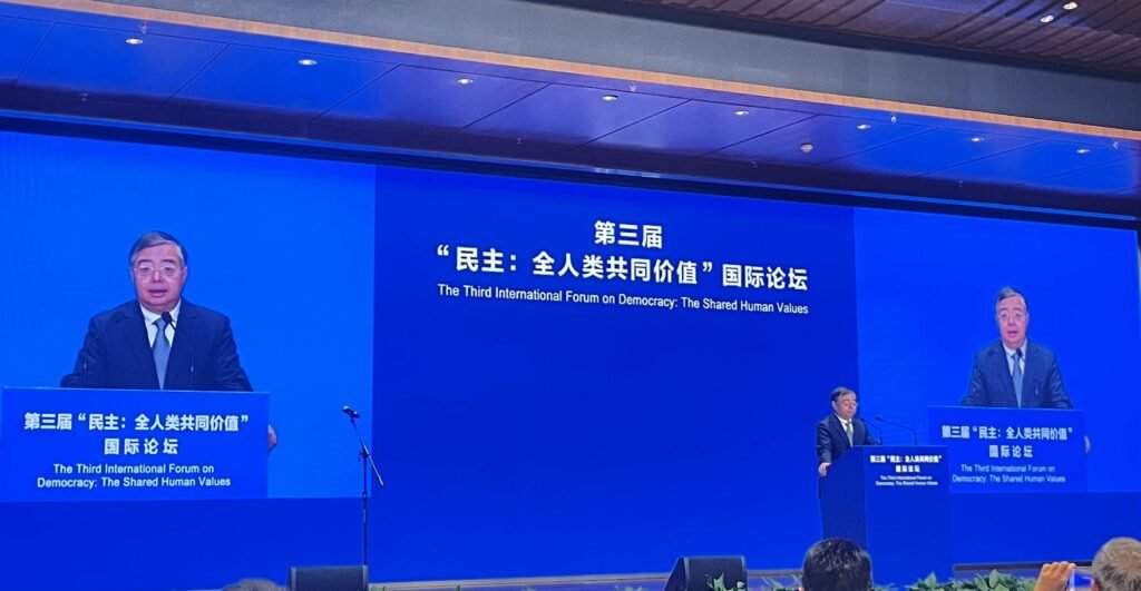 Third International Forum on Democracy kicked off in Beijing