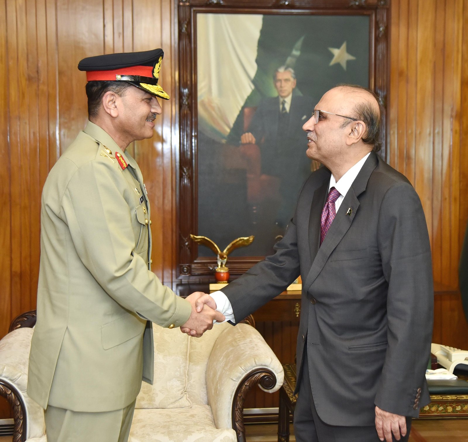 COAS General Asim Munir calls on President Asif Ali Zardari