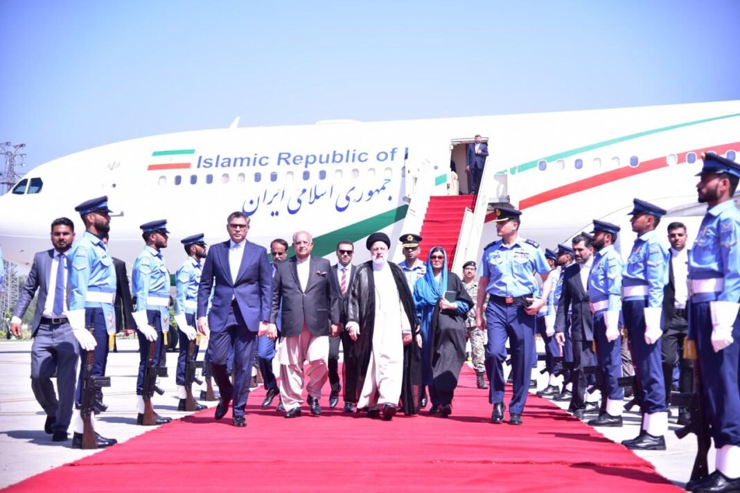 Iranian President arrives on 3-day official visit to Pakistan