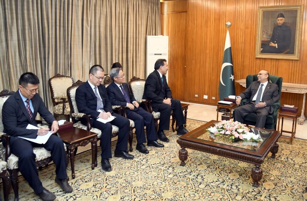 President Asif Ali Zardari has stated that Pakistan and China enjoy long-term strategic relations, which need to be further strengthened