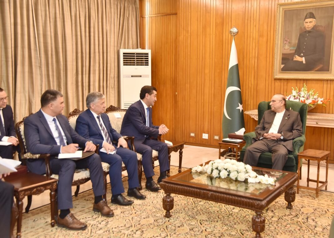 The visiting Foreign Minister also conveyed the warm regards of the President of Uzbekistan Shavkat Mirziyoyev for President Asif Ali Zardari.