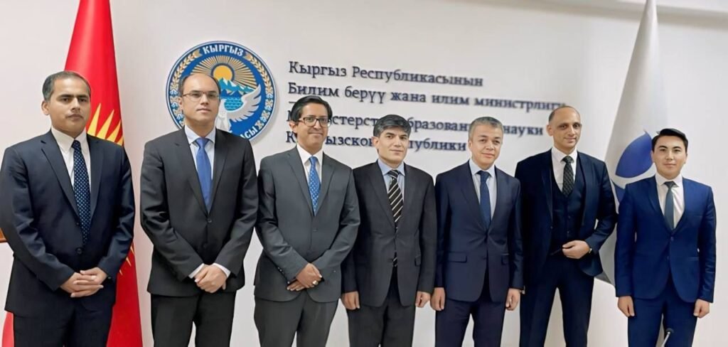 MOFA delegation meets with Kyrgyz Gen. Erkebek
