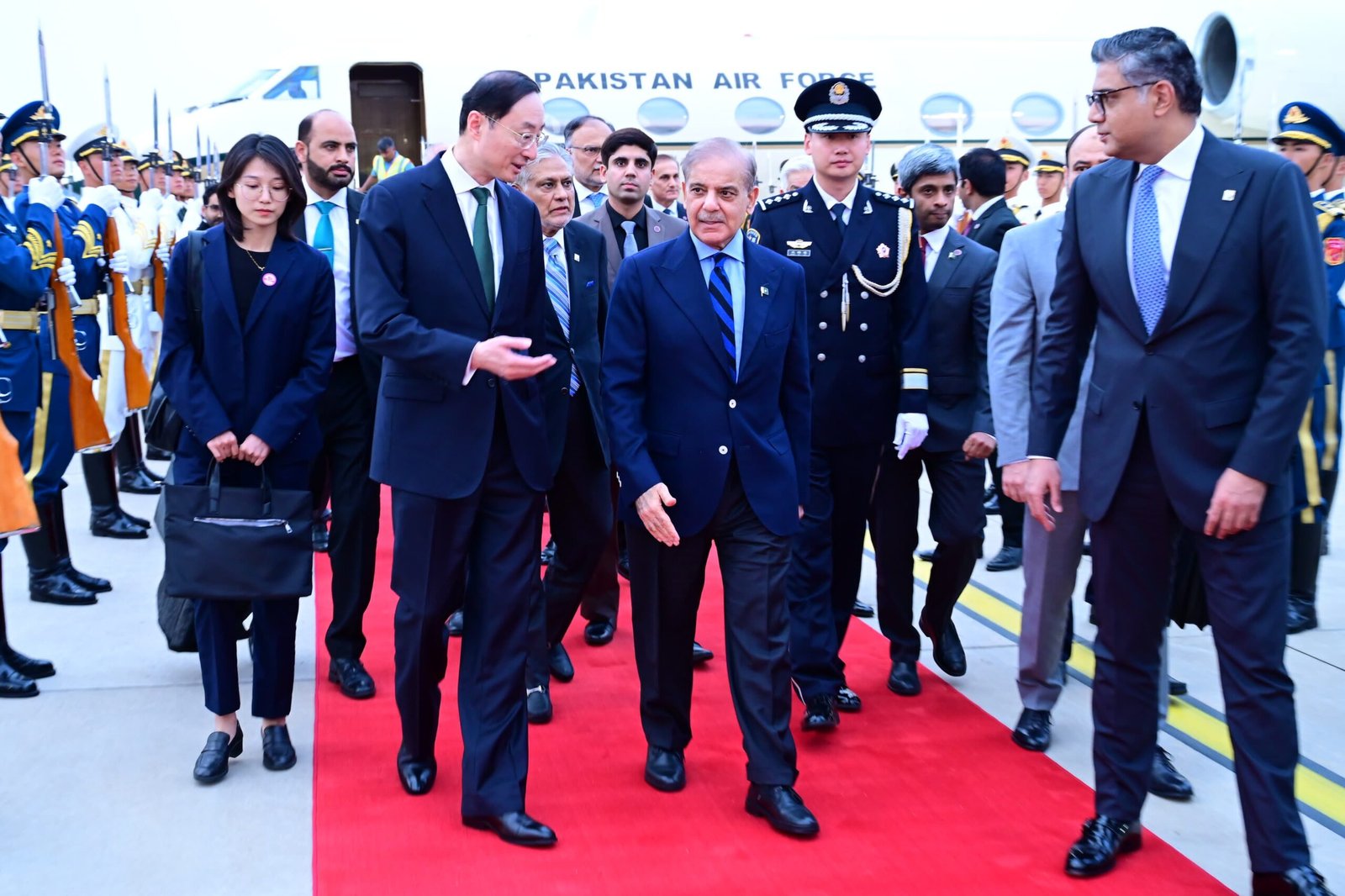 Prime Minister Muhammad Shehbaz Sharif arrived in Beijing in the second segment of his 5-day visit to China. He was received