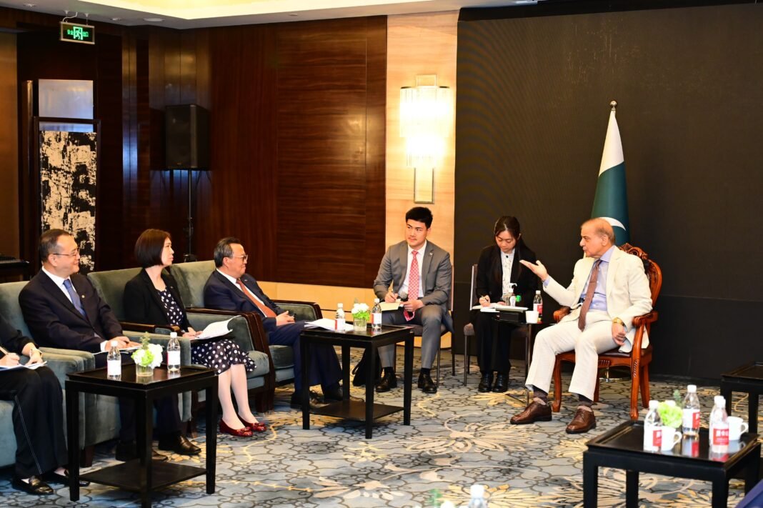 Prime Minister Muhammad Shehbaz Sharif met Dr. Wu Fulin, Chairman of China Export-Import Bank (EXIM) in Beijing today.