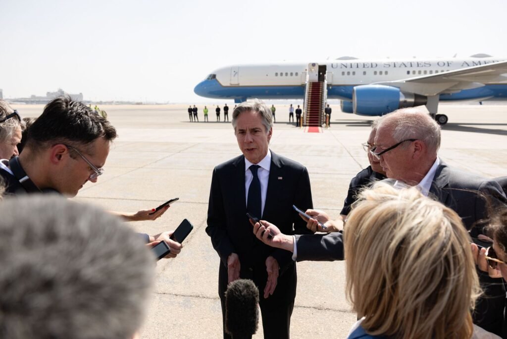 US Secretary Blinken's 8th visit to the Middle East