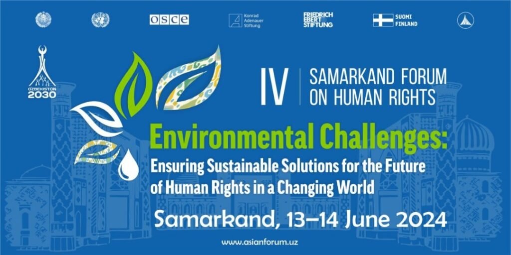 IV Samarkand Forum on Human Rights to address Climate Change