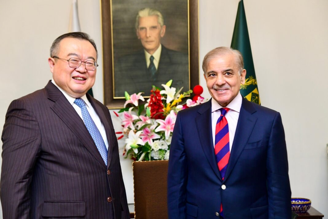 IDCPC Minister Liu Jianchao calls on Prime Minister Shehbaz