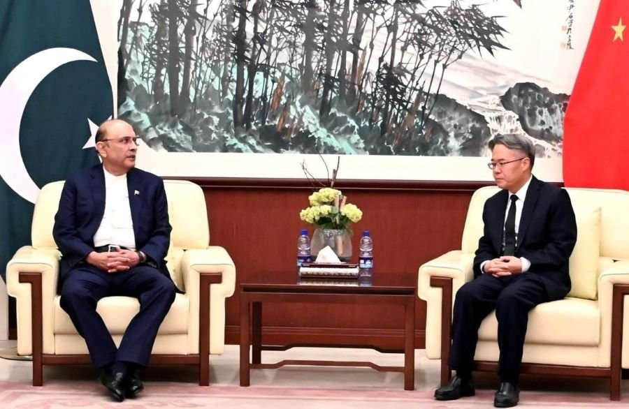 President Visits Chinese Embassy