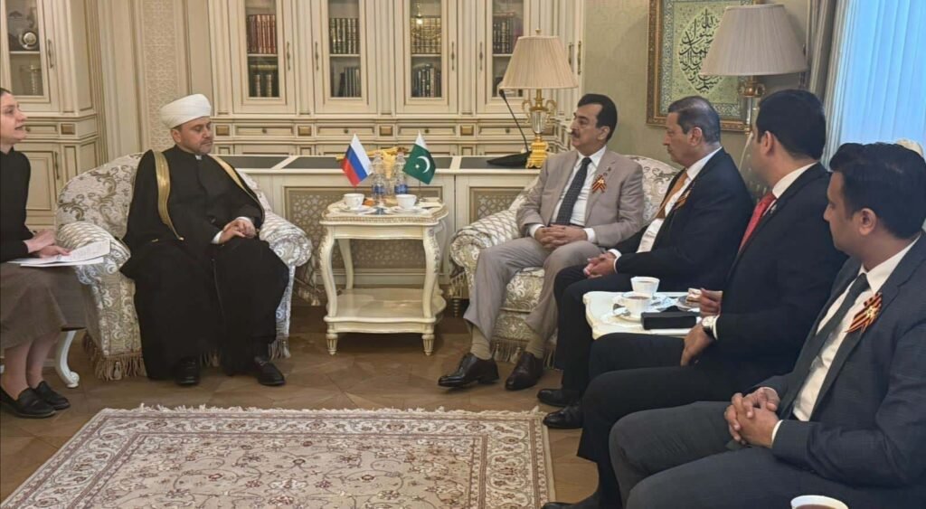 Chairman Senate Visits Moscow's Grand Mosque During His Russia Visit