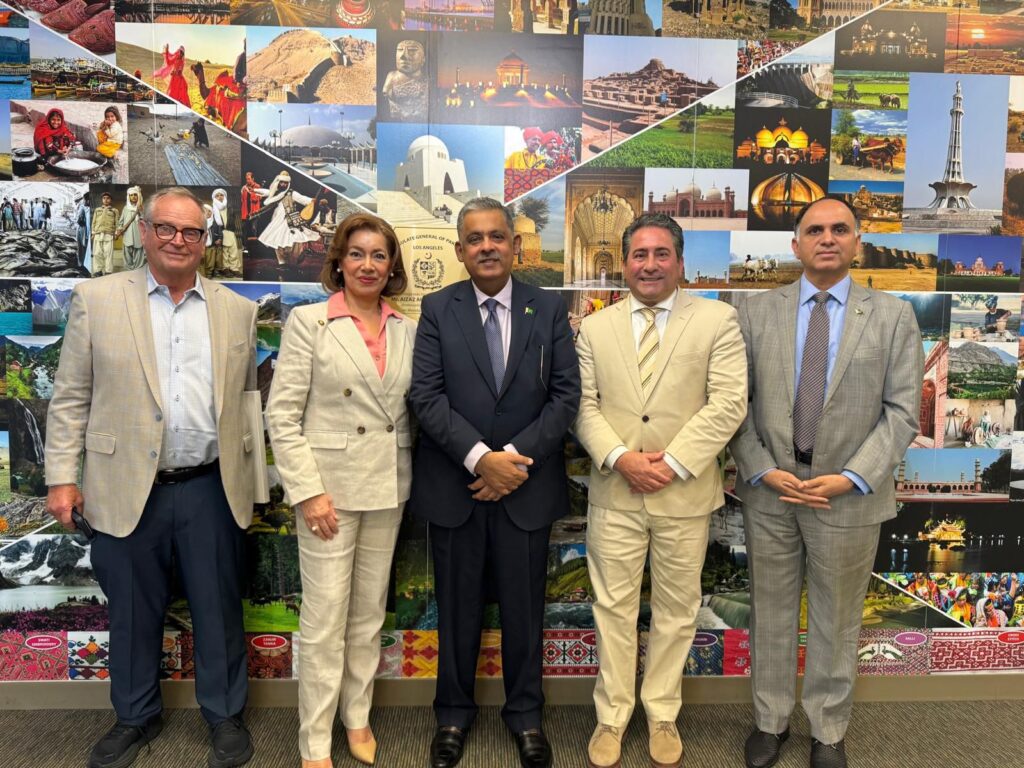 Ambassador Rizwan Saeed Engages With Los Angeles World Affairs Council