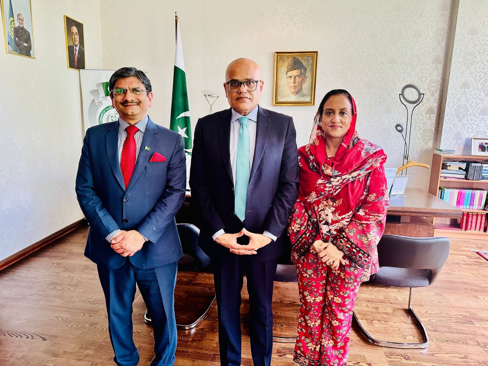 Chairperson and CEO of Diplomatic Insight Group met with Ambassador of Pakistan to Austria