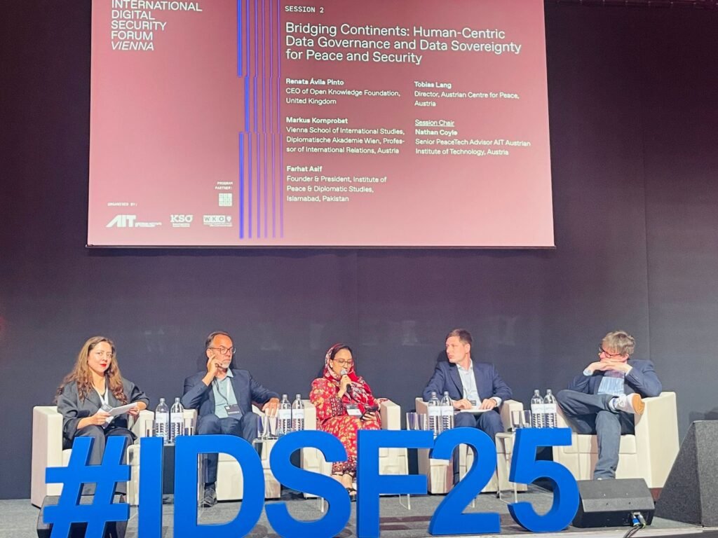 Chairperson Diplomatic Insight Group Speaks at IDSF 2025