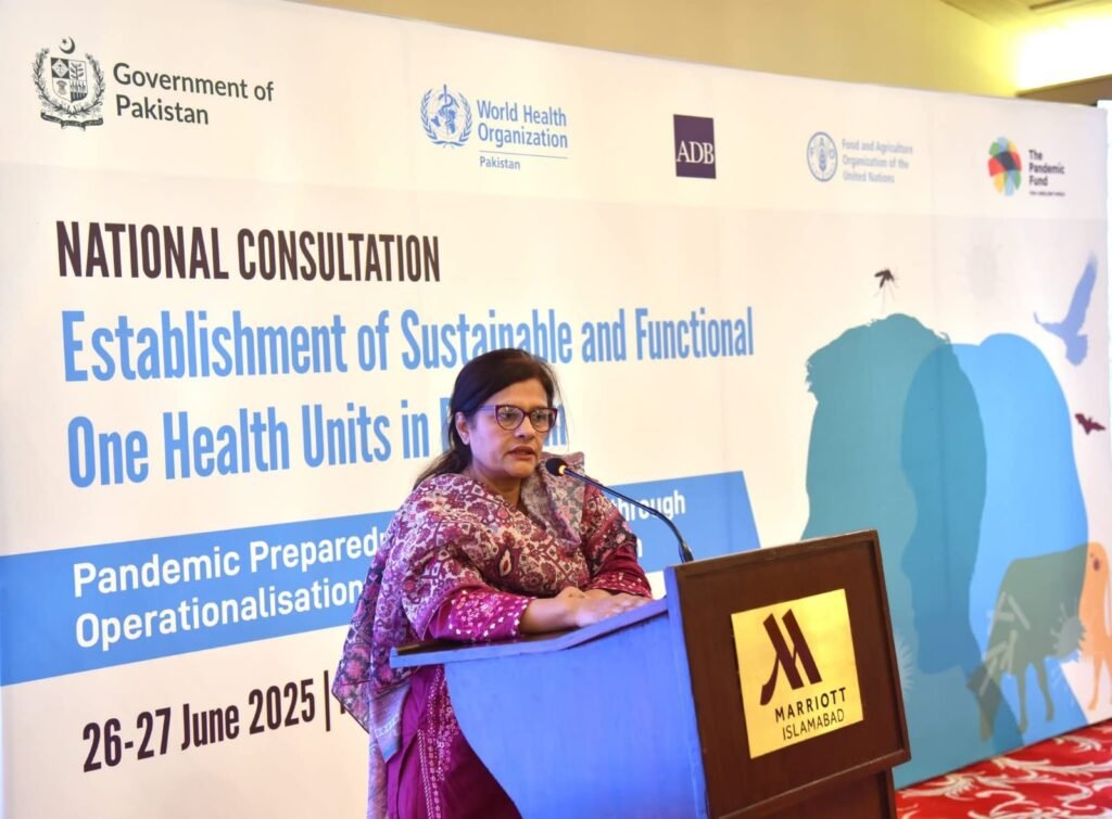 WHO, FAO, ADB Join Hands with Pakistan for Pandemic Response