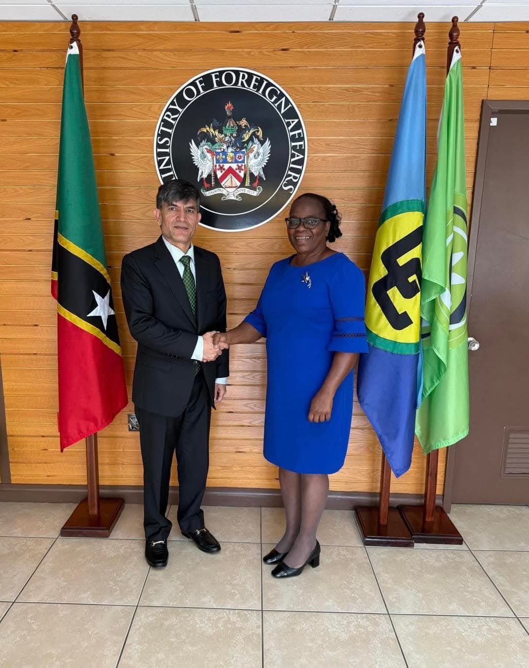 Pakistan Boosts Collaboration With St. Kitts and Nevis