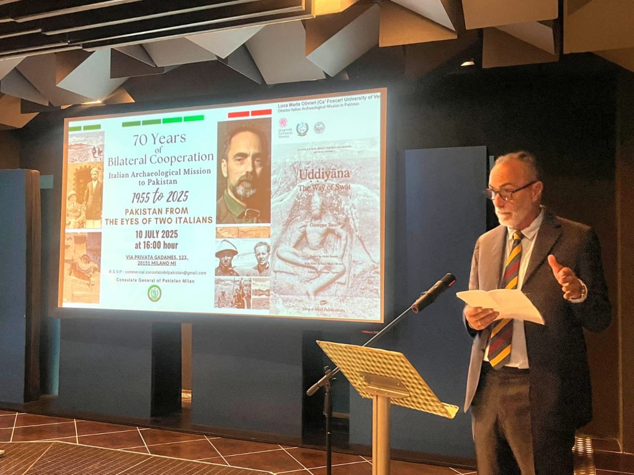 Italian Archaeological Mission Celebrates 70 Years in Pakistan