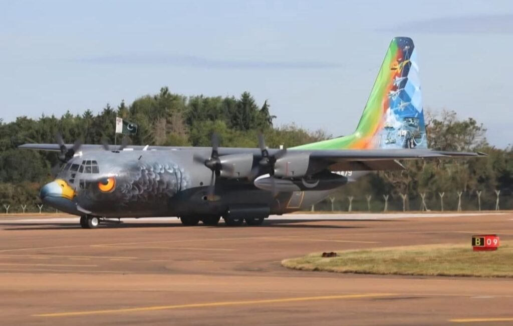 PAF Contingent Arrives in UK for Royal Air Tattoo