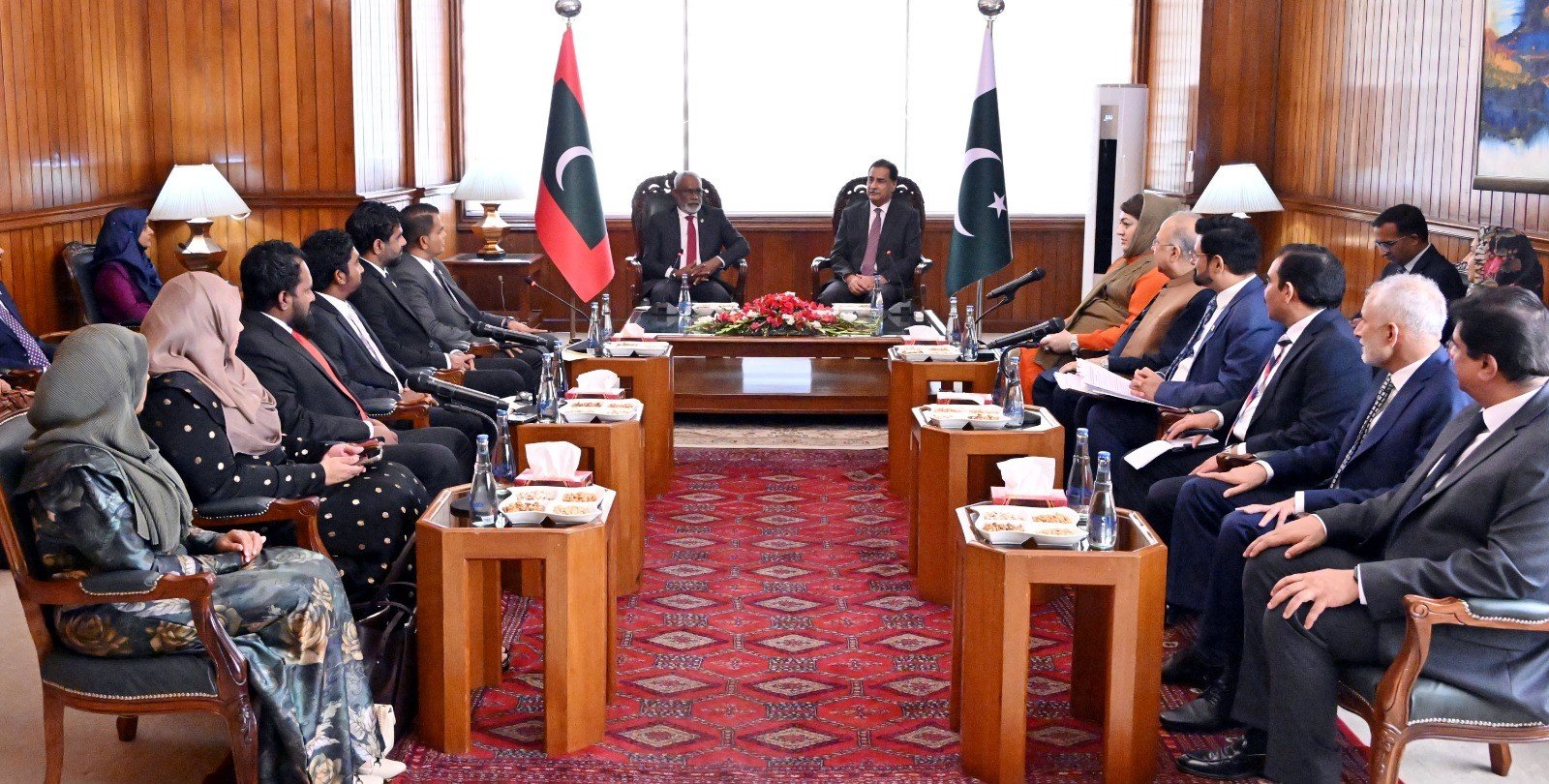Pakistan, Maldives Vow to Strengthen Parliamentary Ties, Regional Cooperation Pakistan, Maldives Vow to Strengthen Parliamentary Ties, Regional Cooperation