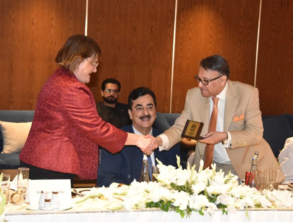 Italian Ambassador Honored by Pakistan–Italy Parliamentary Friendship Group