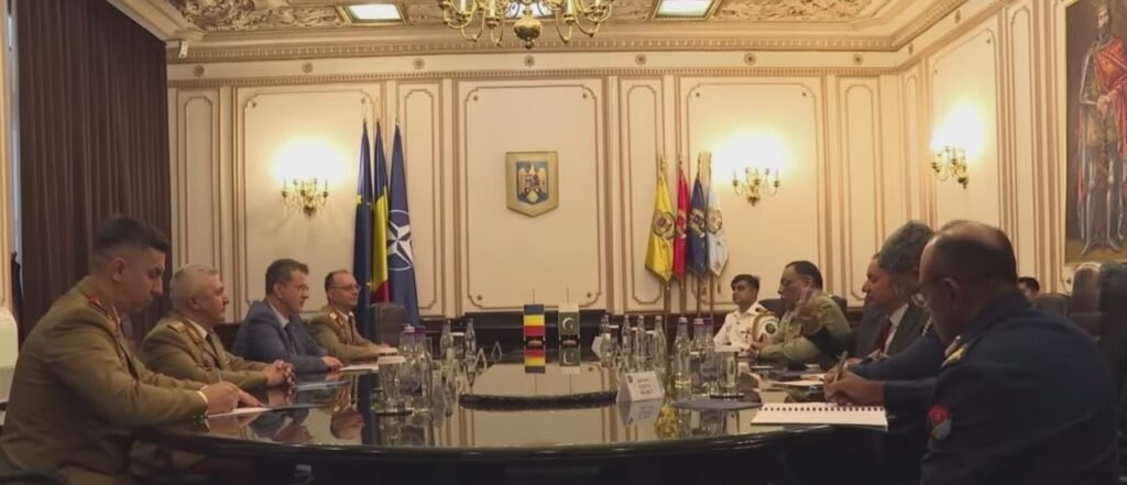 Pakistan's CJCSC Visits Romania to Boost Defense Cooperation