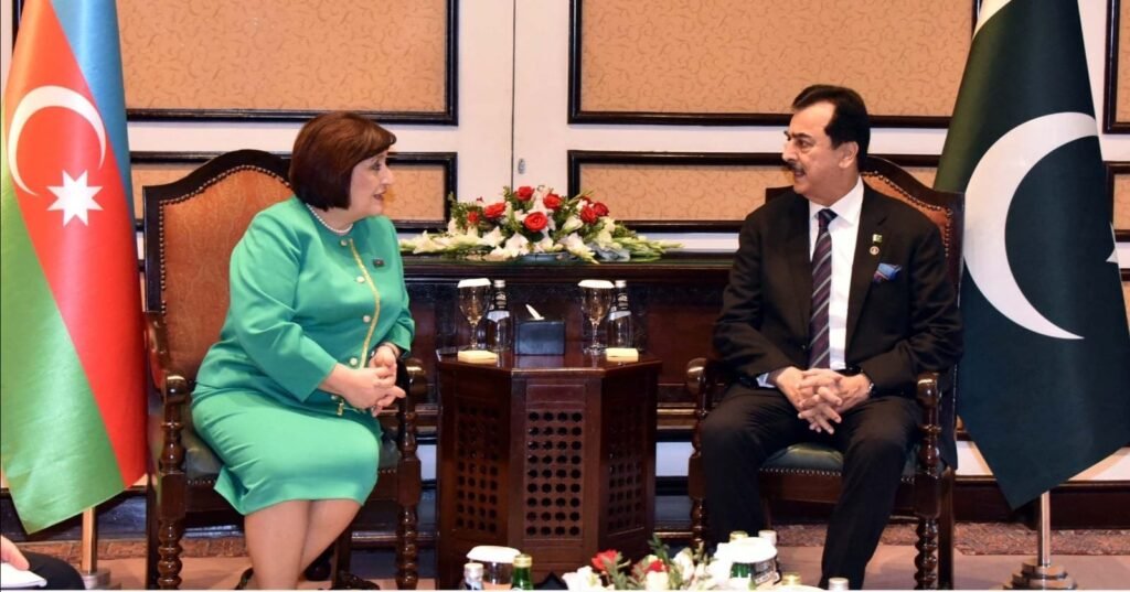 Pakistan, Azerbaijan Pledge to Deepen Parliamentary Ties